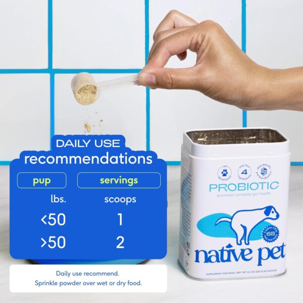 Native Pet Probiotic for Dogs - Image 2
