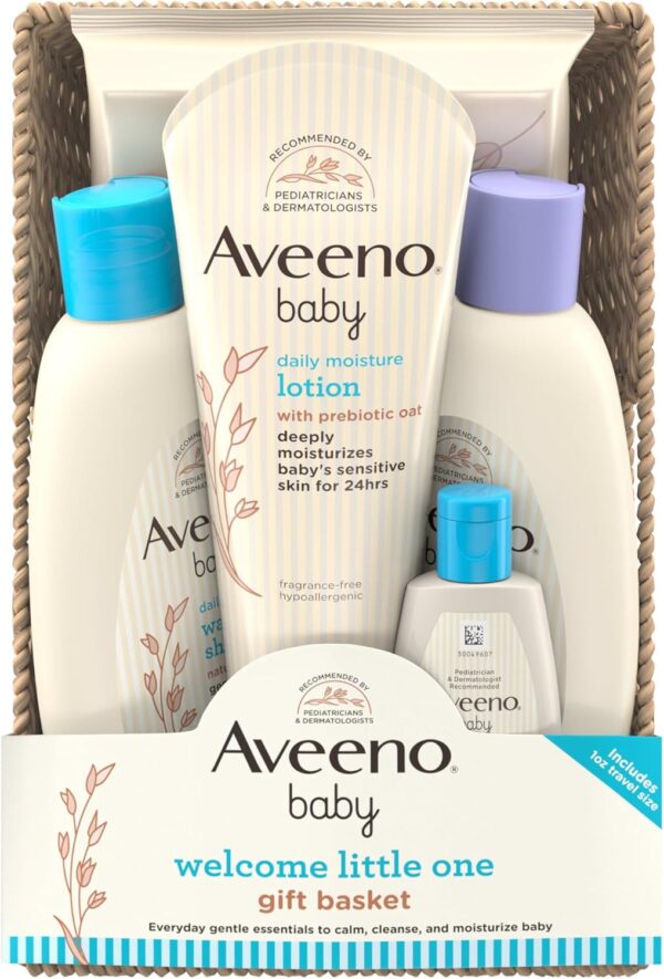 Aveeno Baby Welcome Little One Gift Basket,