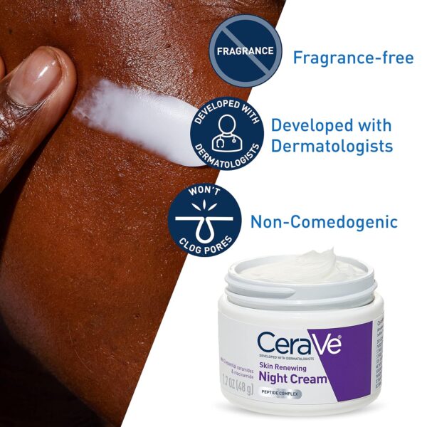 CeraVe Skin Renewing Night Cream - Image 2